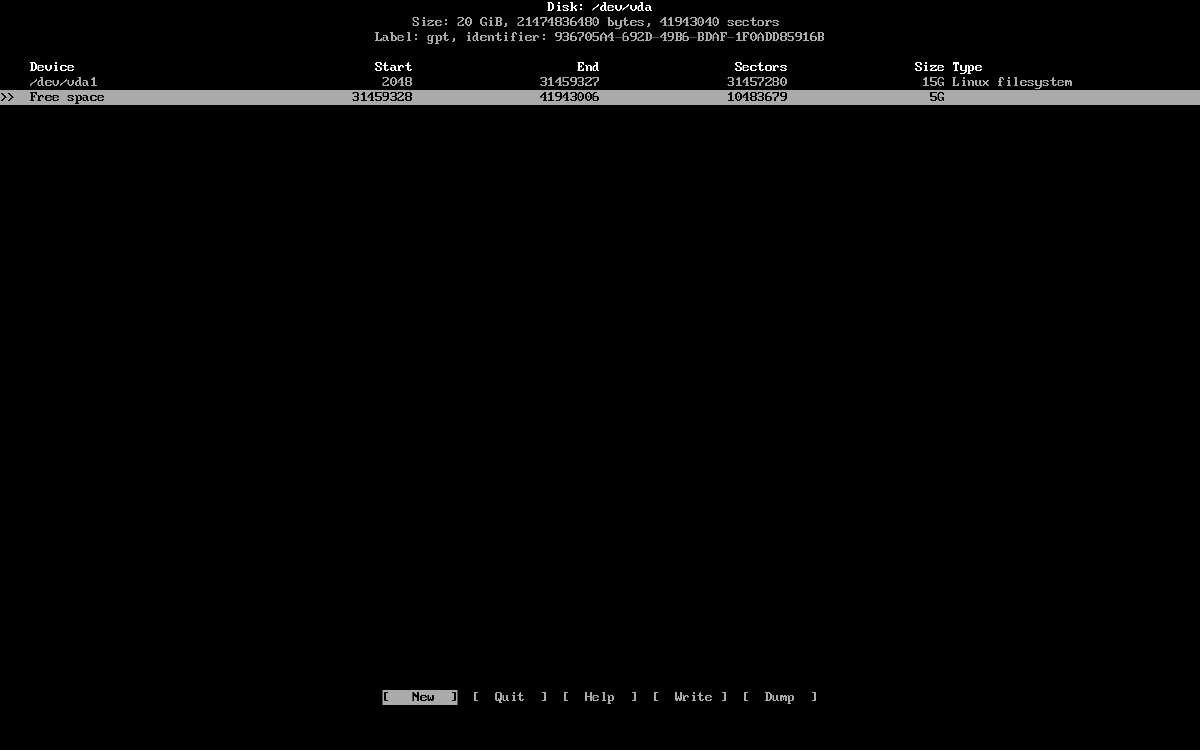 cfdisk-7
